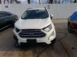2019 Ford Ecosport Se White vin: MAJ3S2GE2KC307276