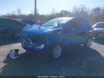 2020 Ford Ecosport Se Blue vin: MAJ3S2GE2LC331479