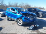 2020 Ford Ecosport Se Blue vin: MAJ3S2GE2LC331479