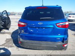 2020 Ford Ecosport Se Blue vin: MAJ3S2GE2LC331479