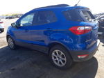 2020 Ford Ecosport Se Blue vin: MAJ3S2GE2LC348332