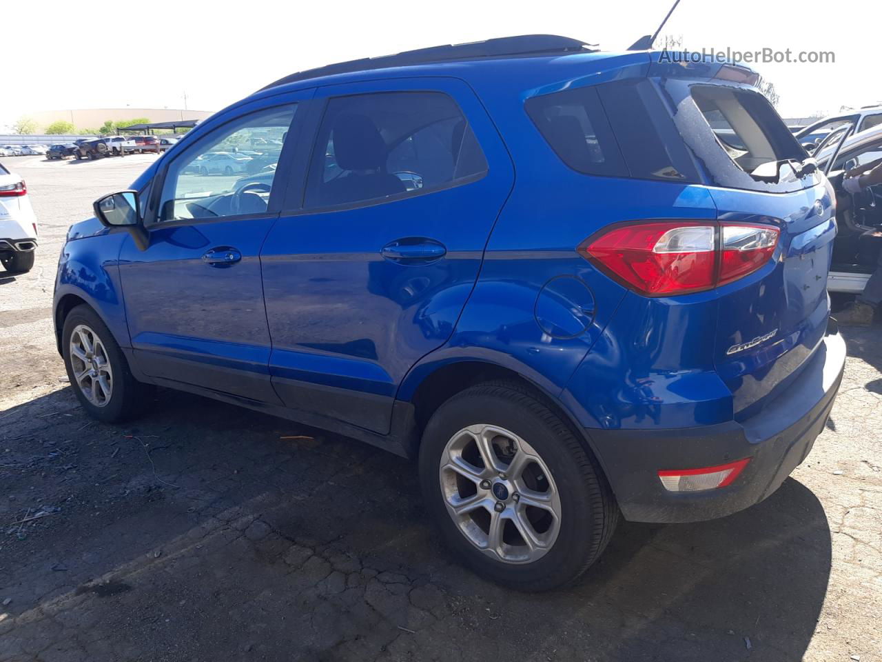 2020 Ford Ecosport Se Blue vin: MAJ3S2GE2LC348332