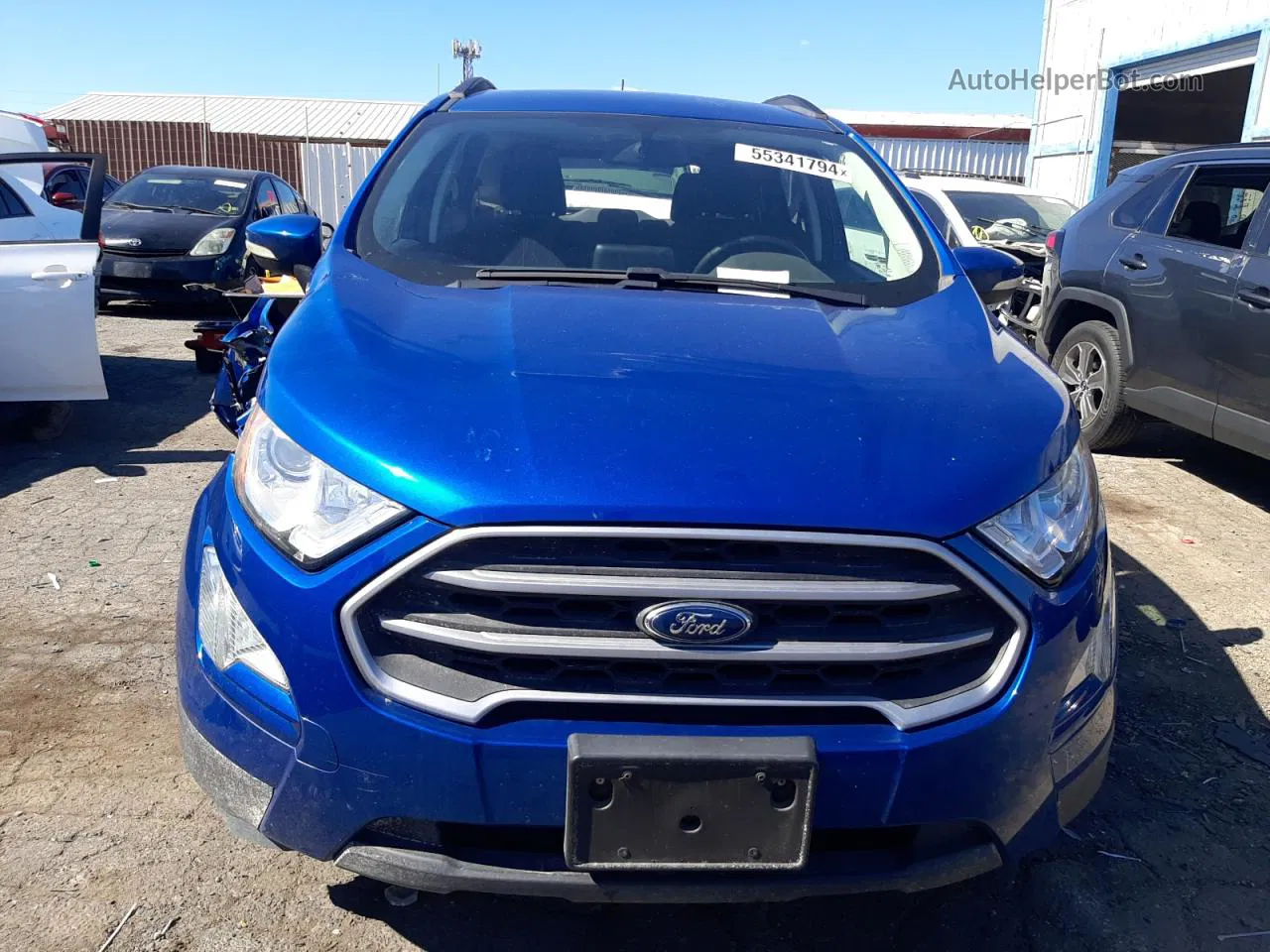 2020 Ford Ecosport Se Blue vin: MAJ3S2GE2LC348332