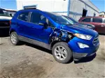 2020 Ford Ecosport Se Blue vin: MAJ3S2GE2LC348332