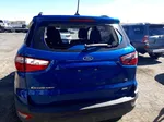 2020 Ford Ecosport Se Blue vin: MAJ3S2GE2LC348332