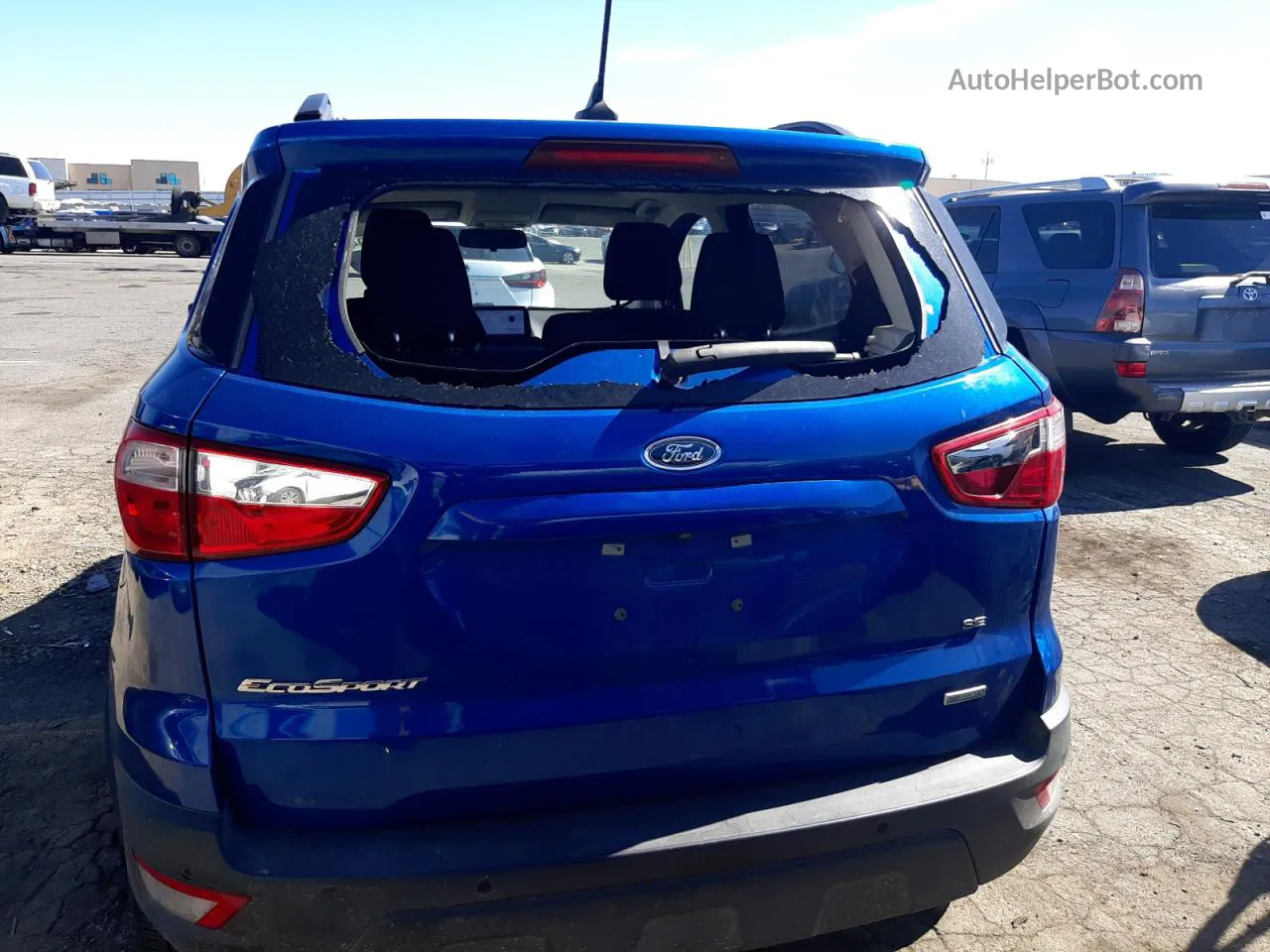 2020 Ford Ecosport Se Blue vin: MAJ3S2GE2LC348332