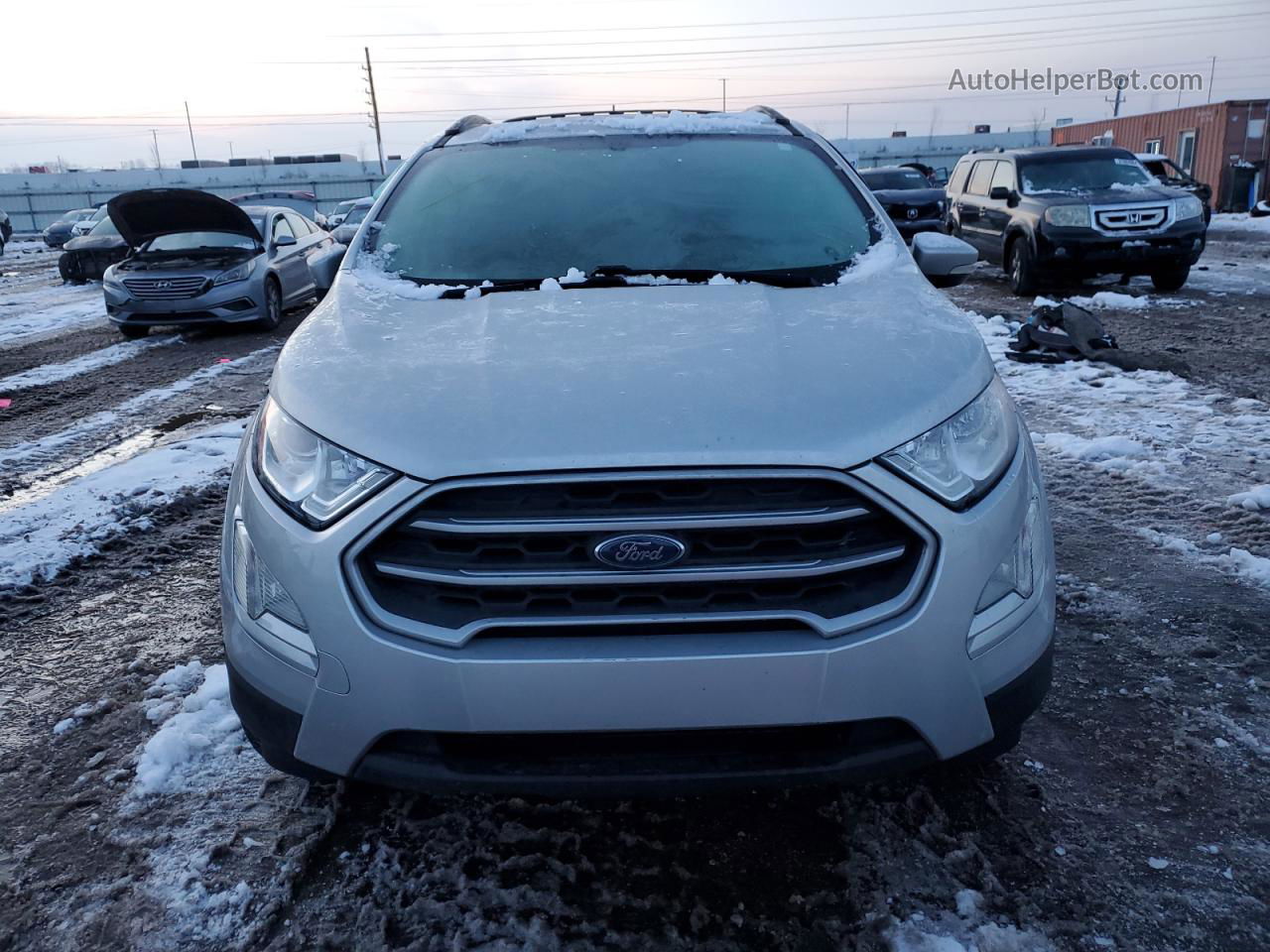 2020 Ford Ecosport Se Silver vin: MAJ3S2GE2LC349139