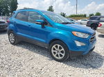 2019 Ford Ecosport Se Blue vin: MAJ3S2GE3KC254006