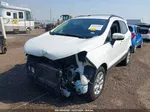 2019 Ford Ecosport Se White vin: MAJ3S2GE3KC257603