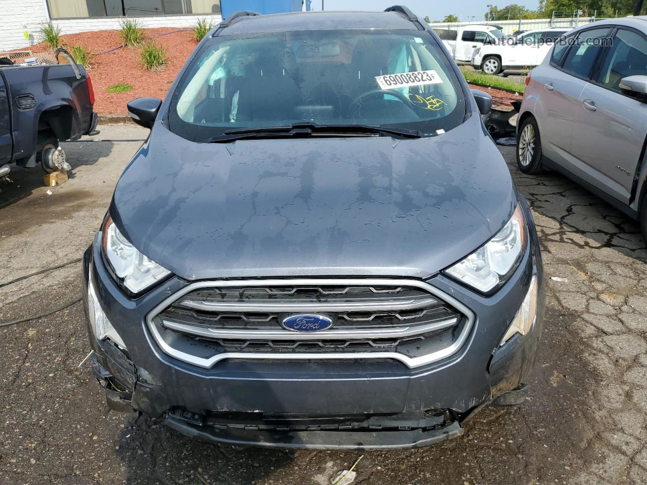 2019 Ford Ecosport Se Серый vin: MAJ3S2GE3KC267211