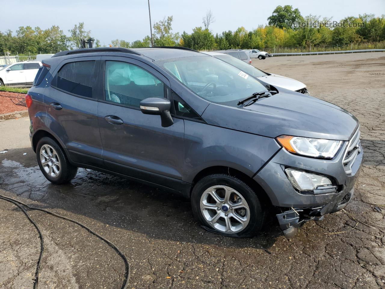 2019 Ford Ecosport Se Серый vin: MAJ3S2GE3KC267211