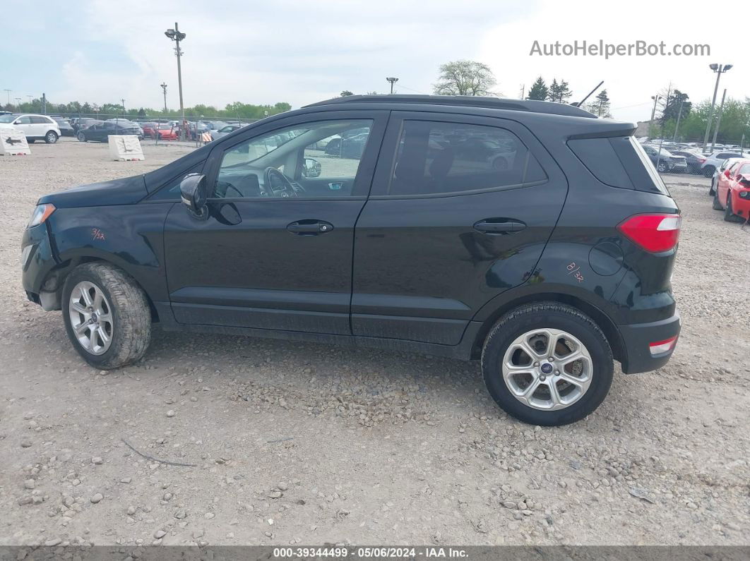 2019 Ford Ecosport Se Black vin: MAJ3S2GE3KC285272