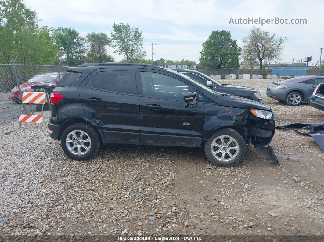 2019 Ford Ecosport Se Black vin: MAJ3S2GE3KC285272