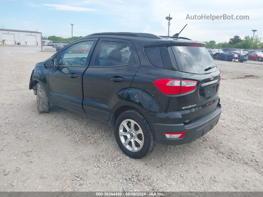 2019 Ford Ecosport Se Black vin: MAJ3S2GE3KC285272