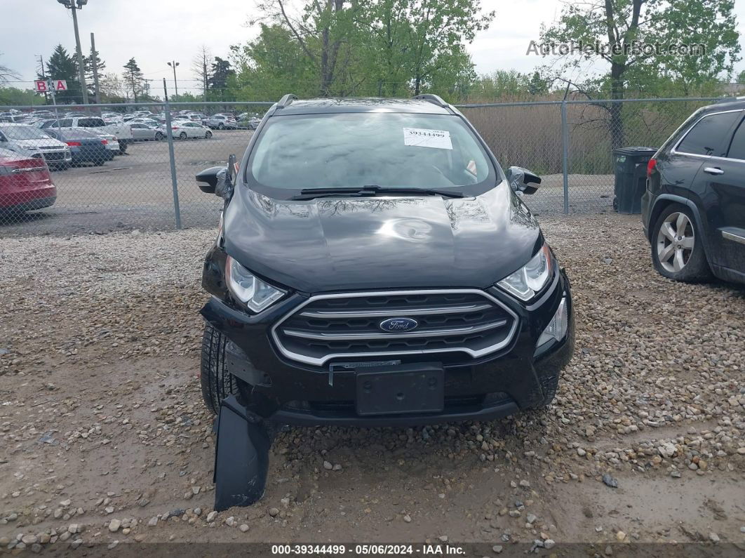 2019 Ford Ecosport Se Black vin: MAJ3S2GE3KC285272