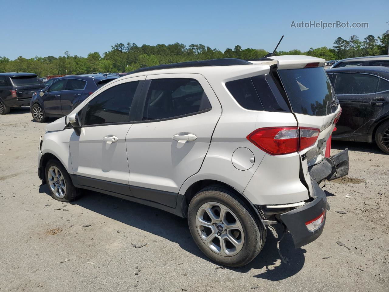 2020 Ford Ecosport Se Белый vin: MAJ3S2GE3LC311452