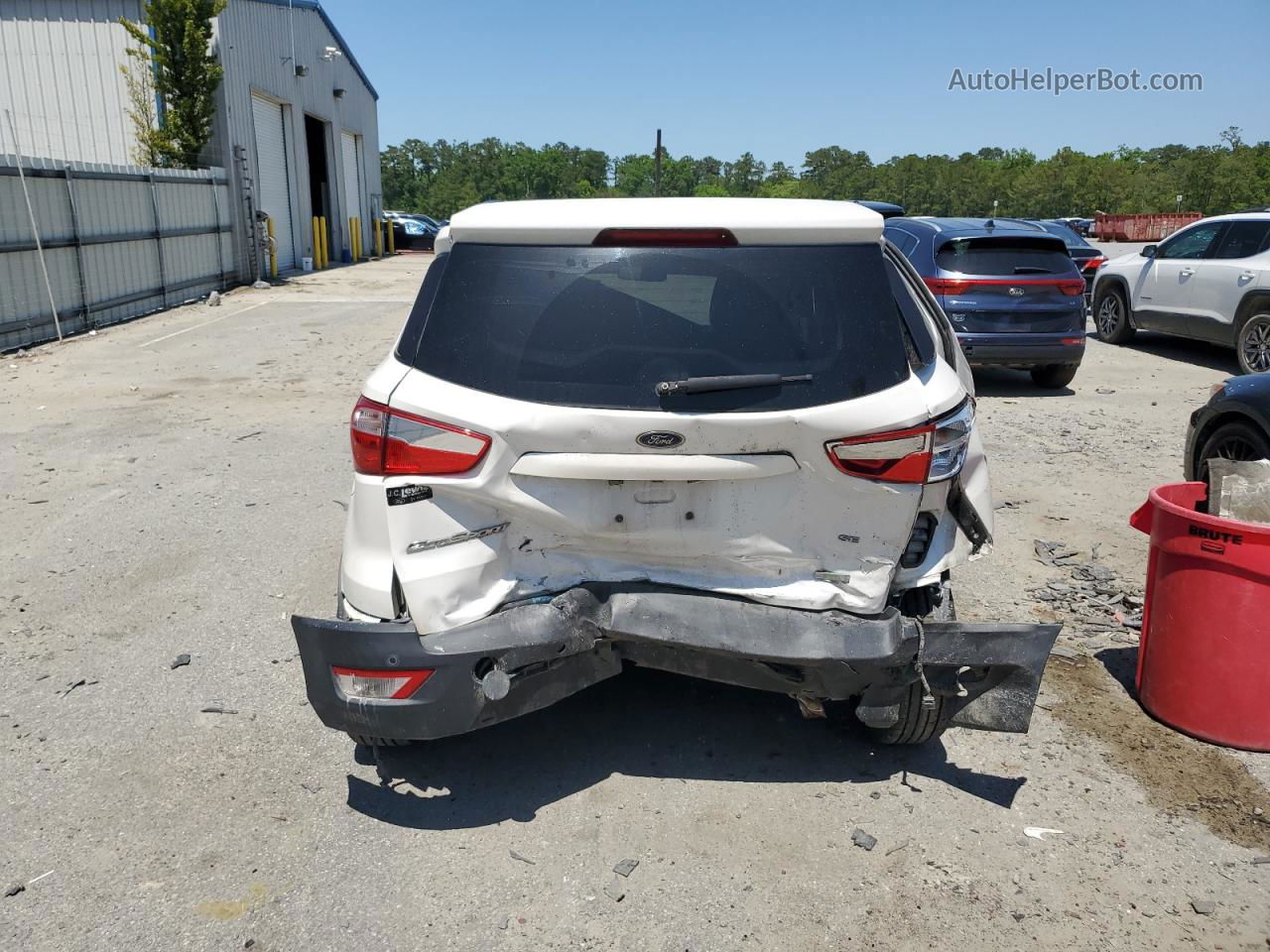 2020 Ford Ecosport Se Белый vin: MAJ3S2GE3LC311452