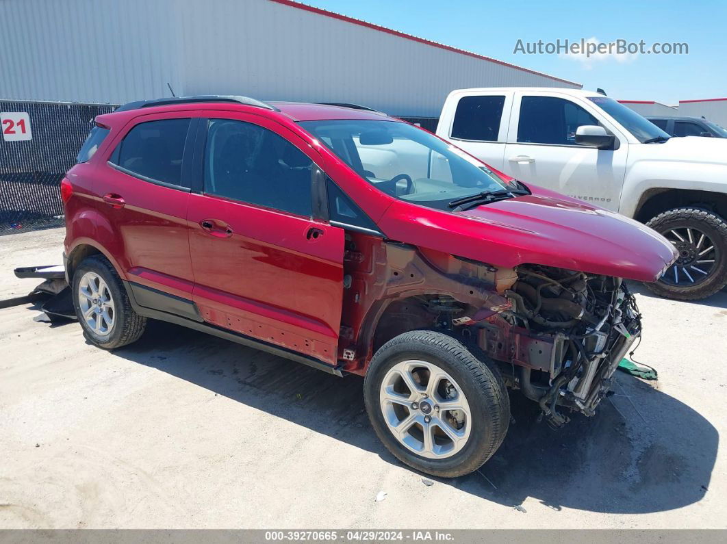 2020 Ford Ecosport Se Red vin: MAJ3S2GE3LC324248