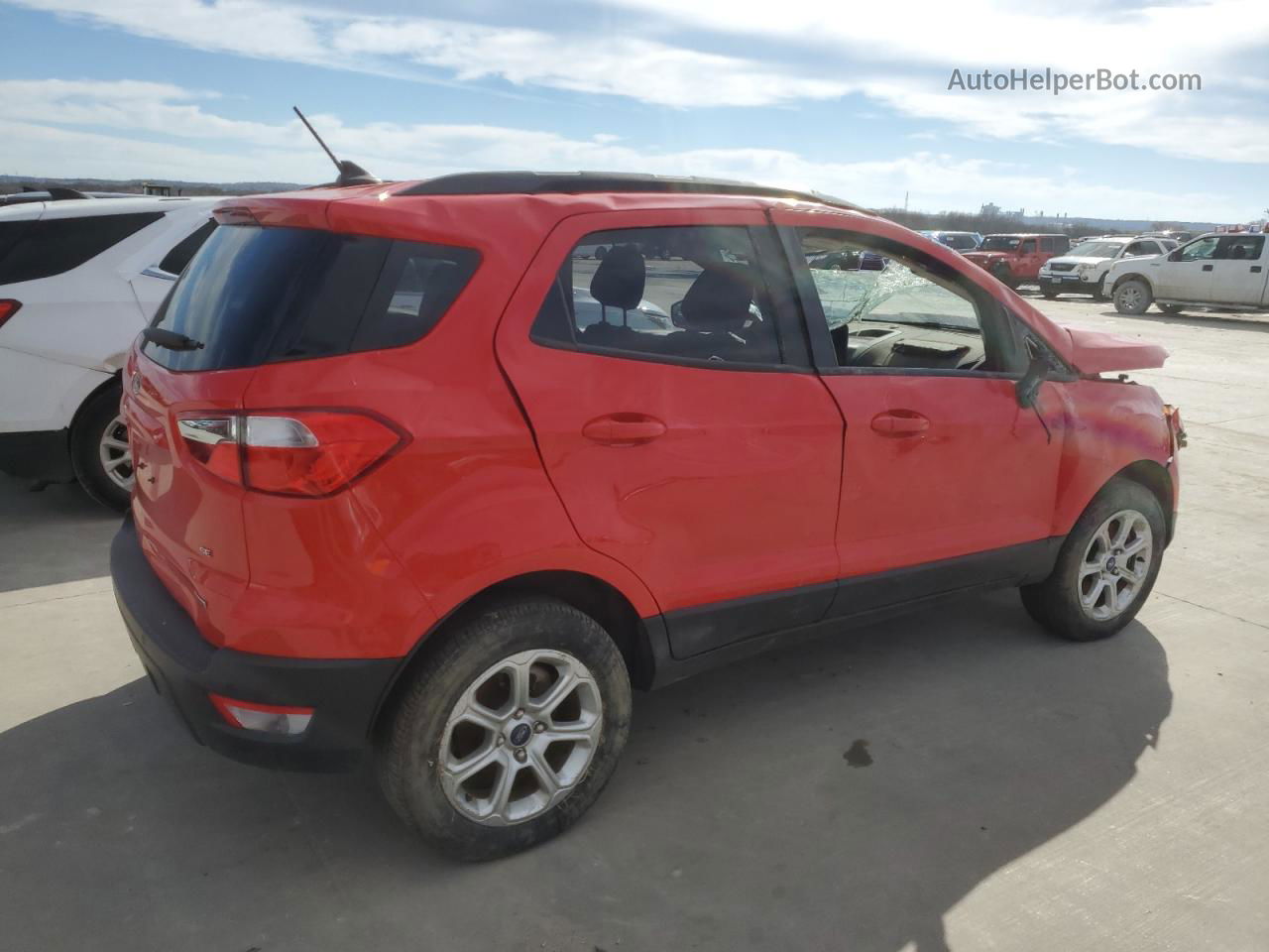 2020 Ford Ecosport Se Красный vin: MAJ3S2GE3LC336741