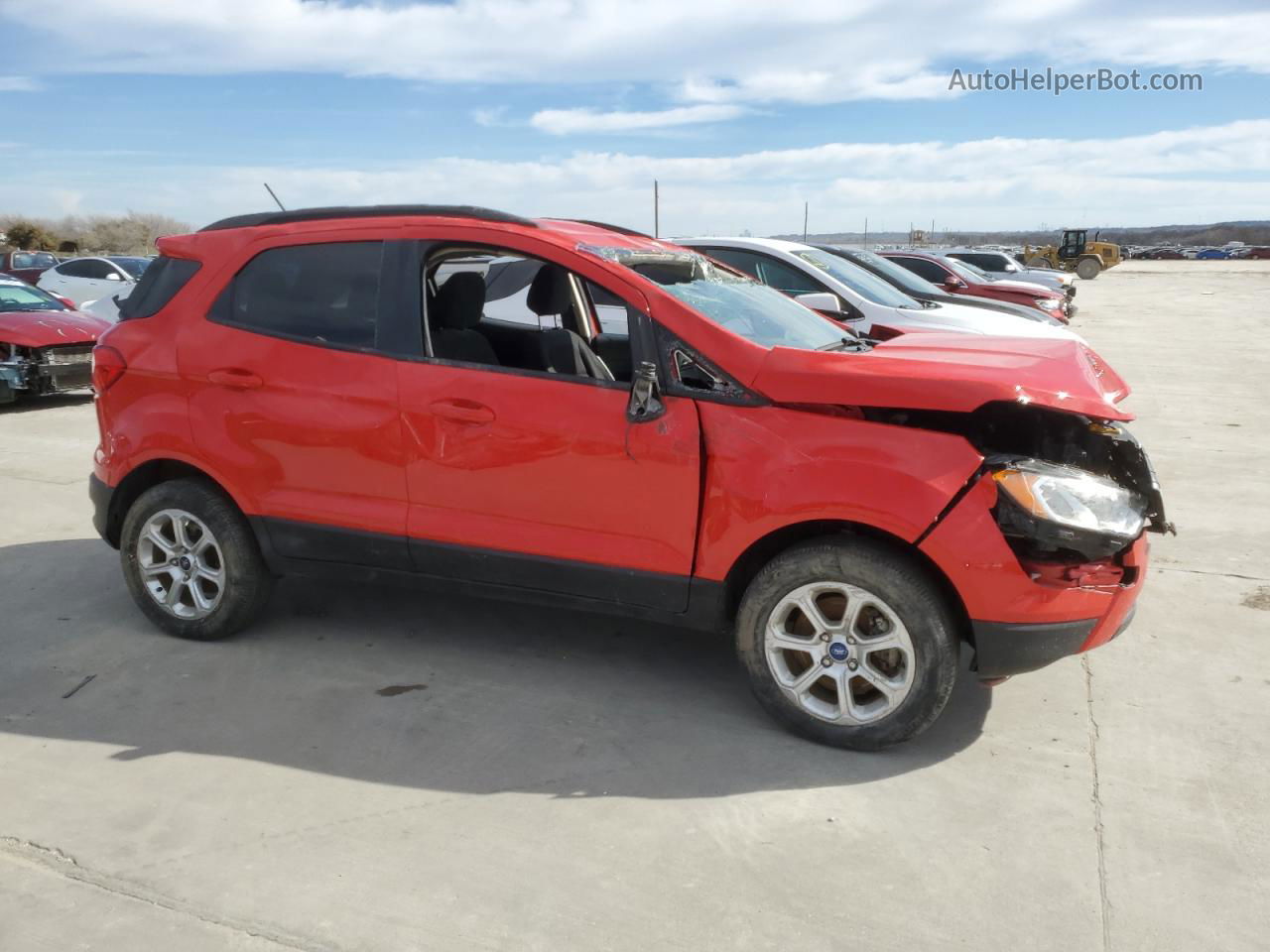 2020 Ford Ecosport Se Красный vin: MAJ3S2GE3LC336741