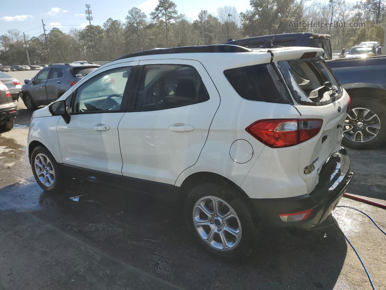 2020 Ford Ecosport Se White vin: MAJ3S2GE3LC377466