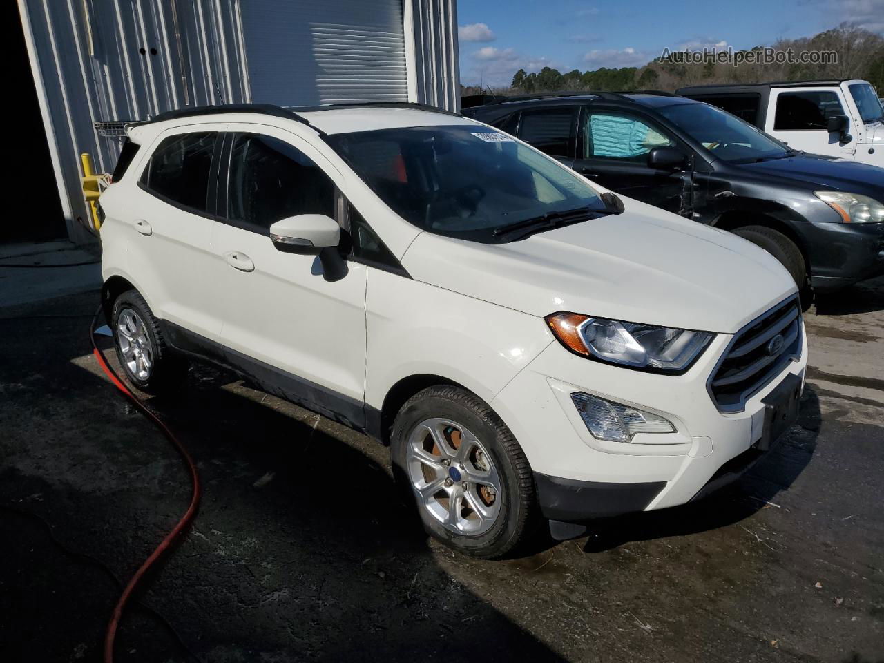 2020 Ford Ecosport Se White vin: MAJ3S2GE3LC377466