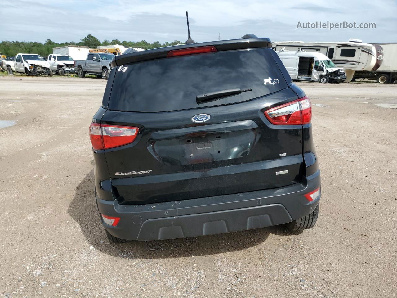 2019 Ford Ecosport Se Черный vin: MAJ3S2GE4KC278850