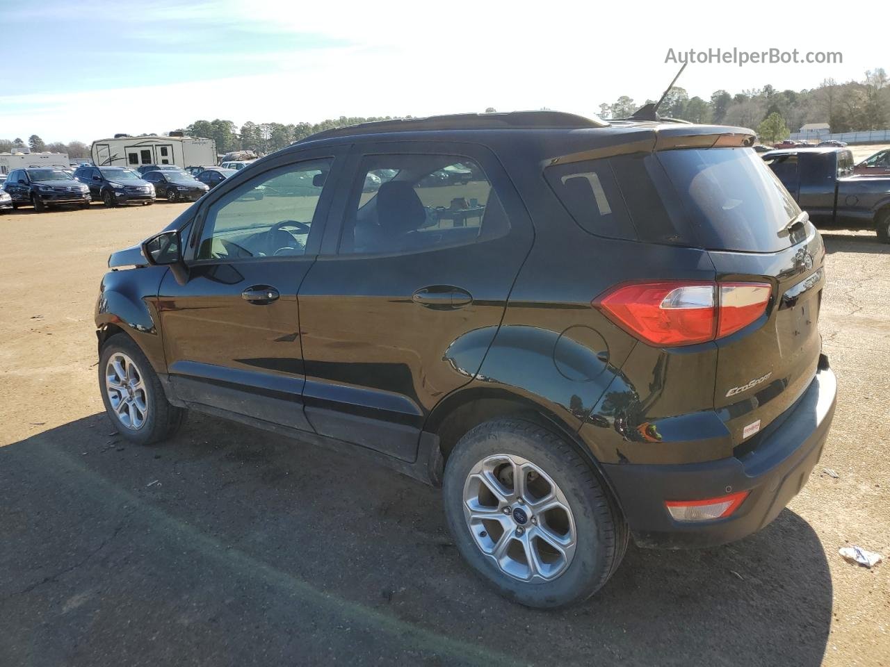 2019 Ford Ecosport Se Black vin: MAJ3S2GE4KC280484