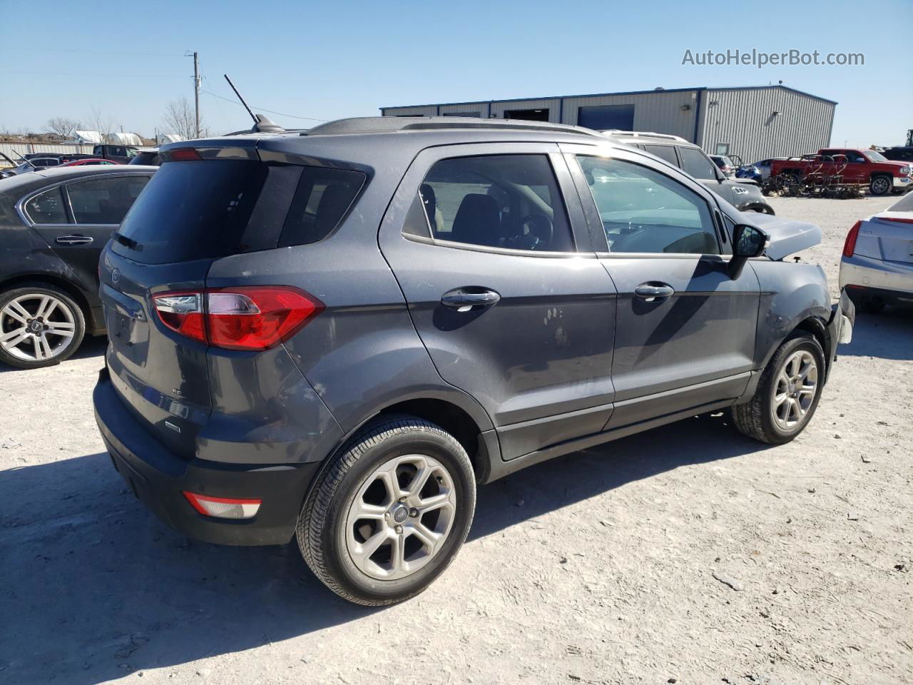 2019 Ford Ecosport Se Серебряный vin: MAJ3S2GE4KC288214