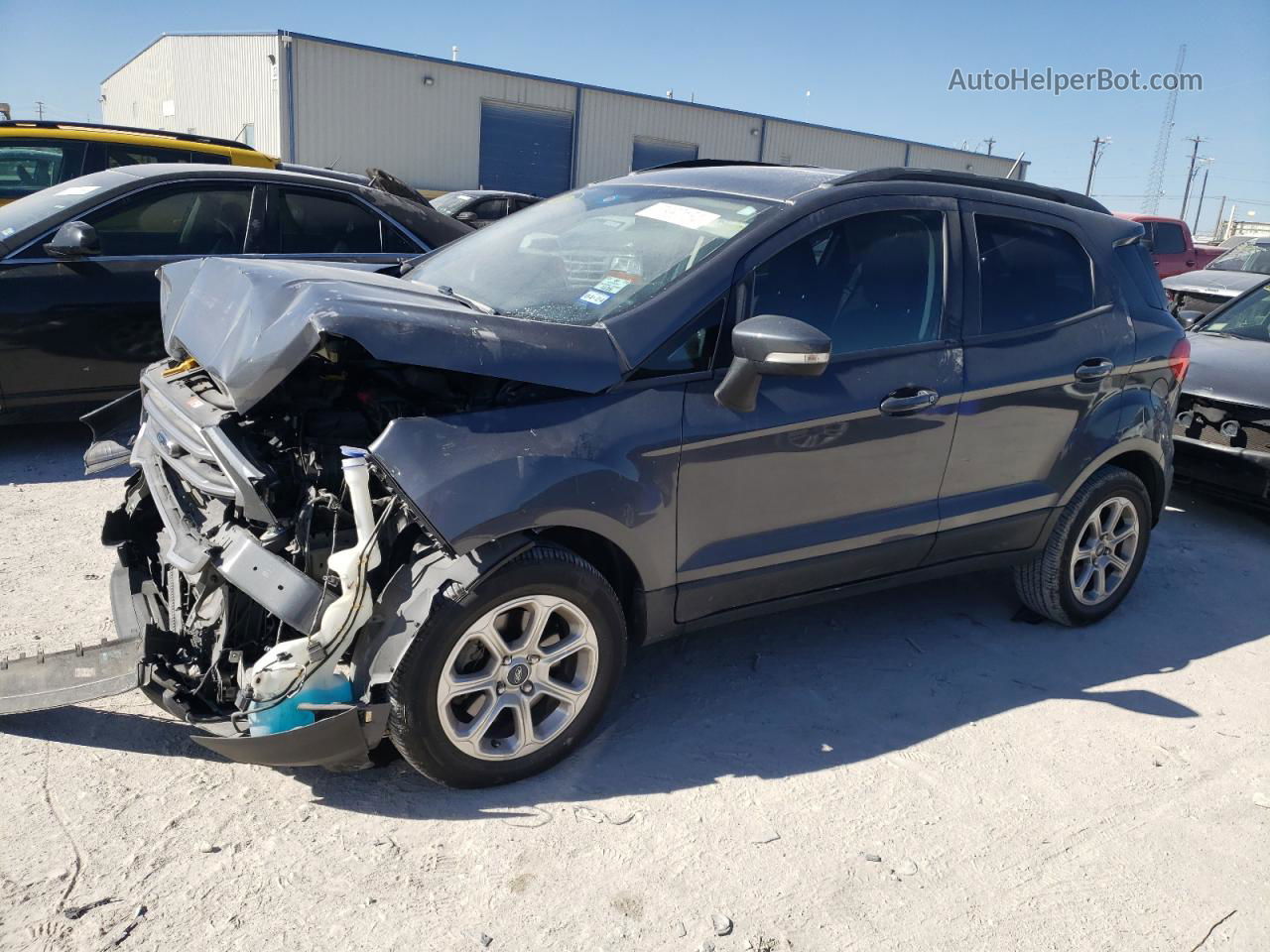 2019 Ford Ecosport Se Серебряный vin: MAJ3S2GE4KC288214