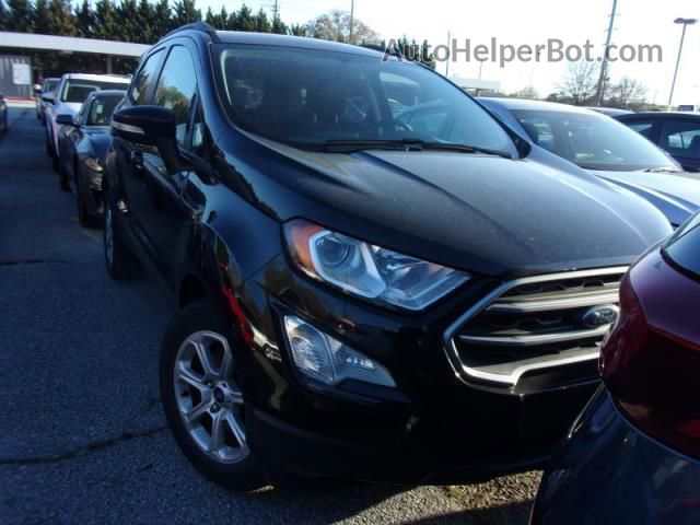 2019 Ford Ecosport Se Черный vin: MAJ3S2GE4KC294112