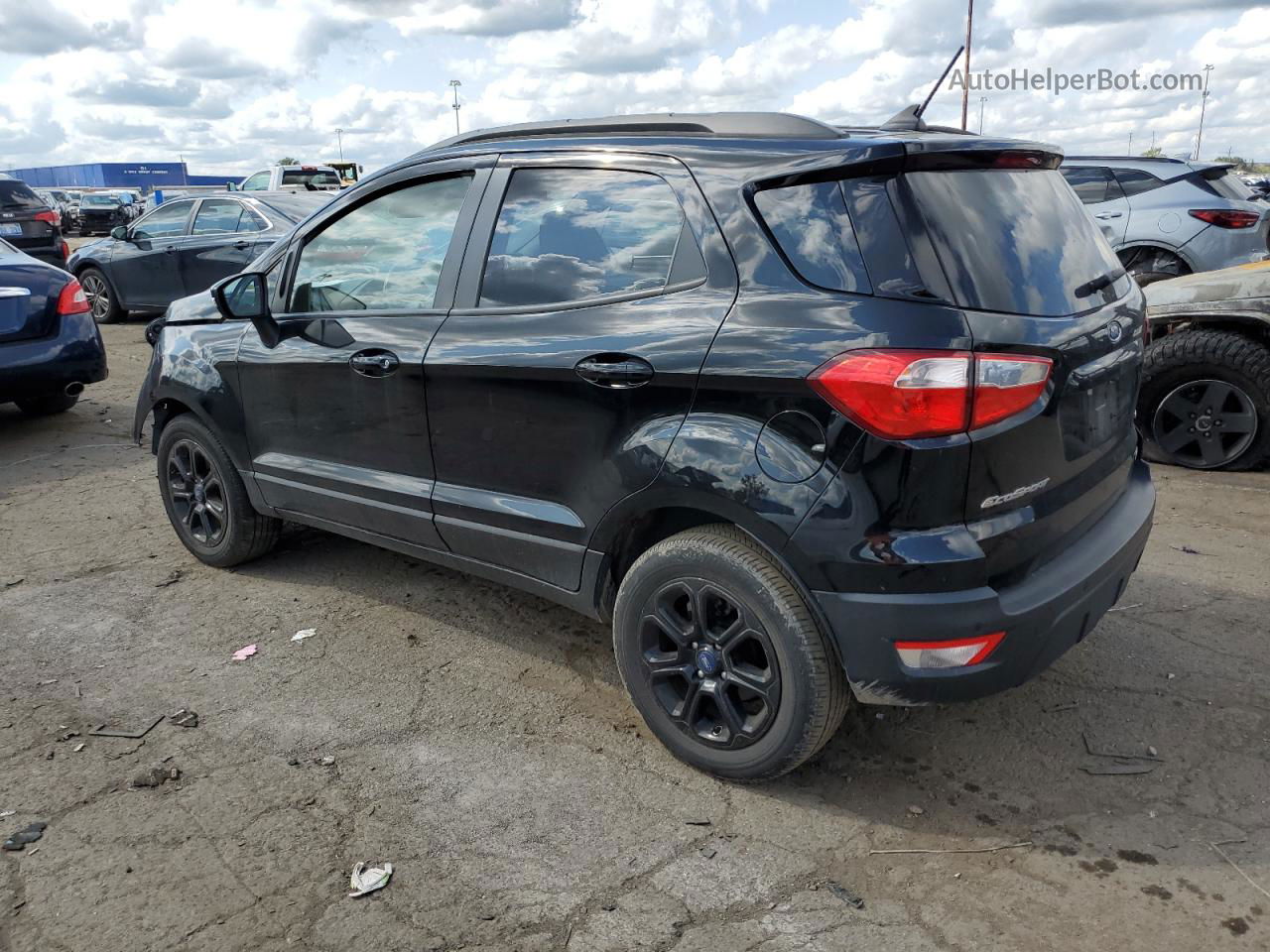 2019 Ford Ecosport Se Black vin: MAJ3S2GE4KC295275