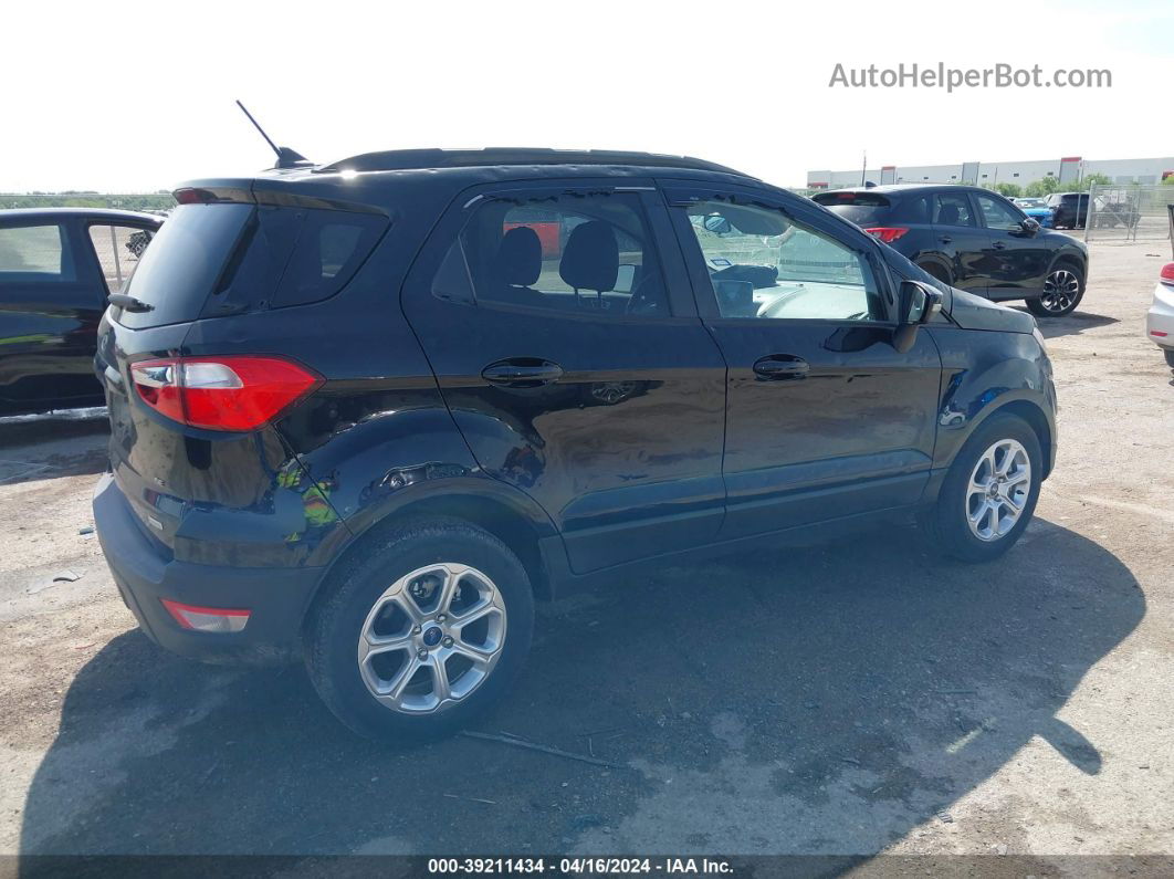 2019 Ford Ecosport Se Черный vin: MAJ3S2GE4KC308400