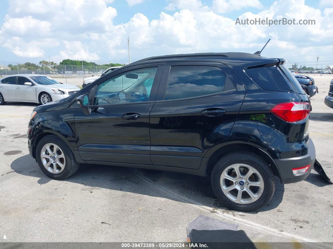 2020 Ford Ecosport Se Black vin: MAJ3S2GE4LC321780