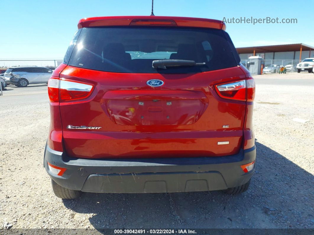 2020 Ford Ecosport Se Red vin: MAJ3S2GE4LC324419