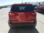 2020 Ford Ecosport Se Maroon vin: MAJ3S2GE4LC324419