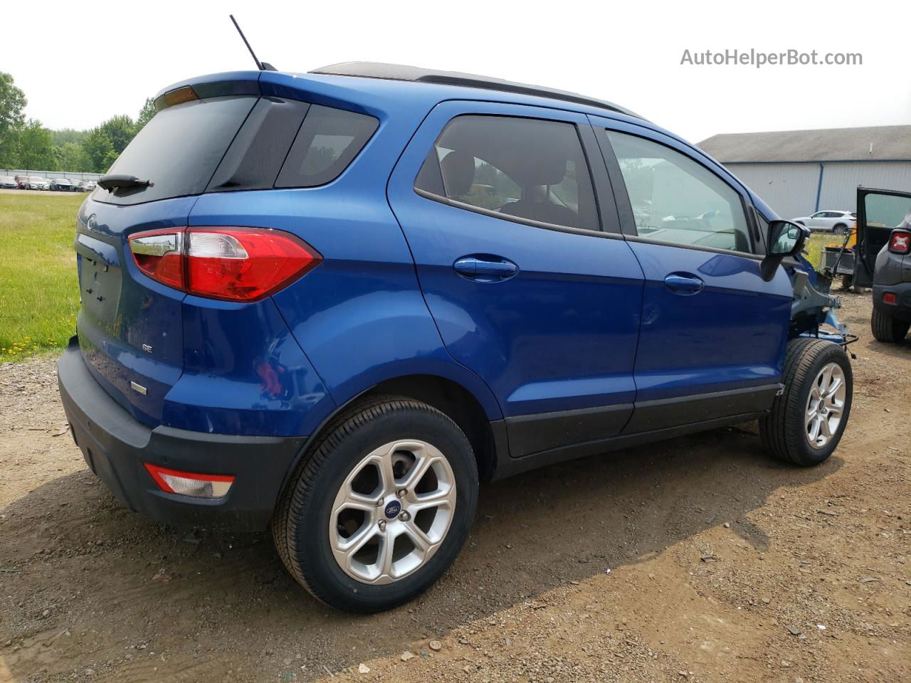 2020 Ford Ecosport Se Blue vin: MAJ3S2GE4LC326963