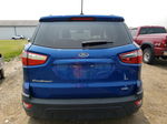 2020 Ford Ecosport Se Blue vin: MAJ3S2GE4LC326963