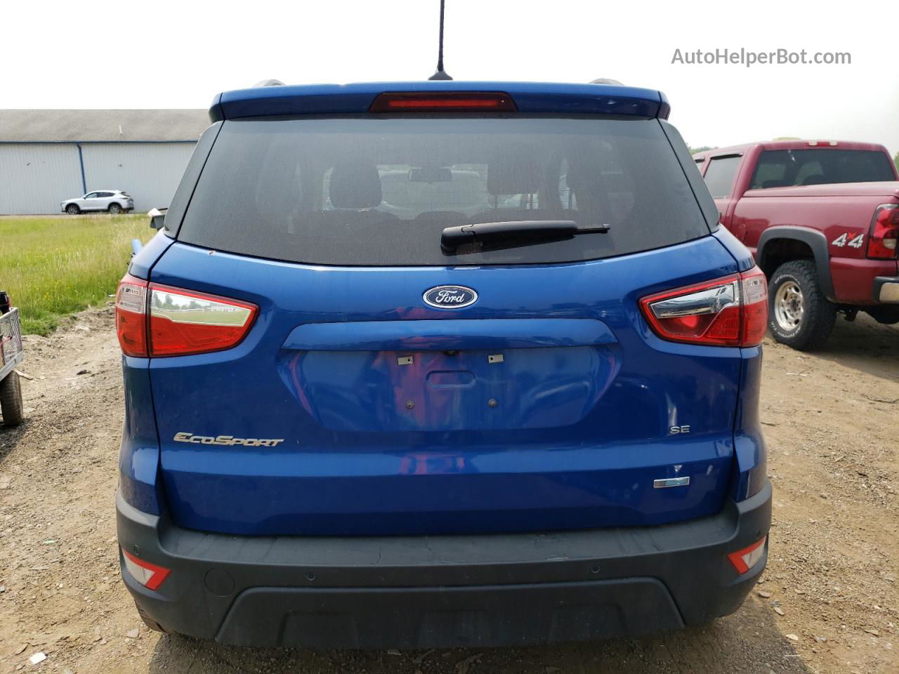 2020 Ford Ecosport Se Blue vin: MAJ3S2GE4LC326963