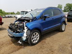 2020 Ford Ecosport Se Blue vin: MAJ3S2GE4LC326963