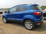 2020 Ford Ecosport Se Blue vin: MAJ3S2GE4LC326963