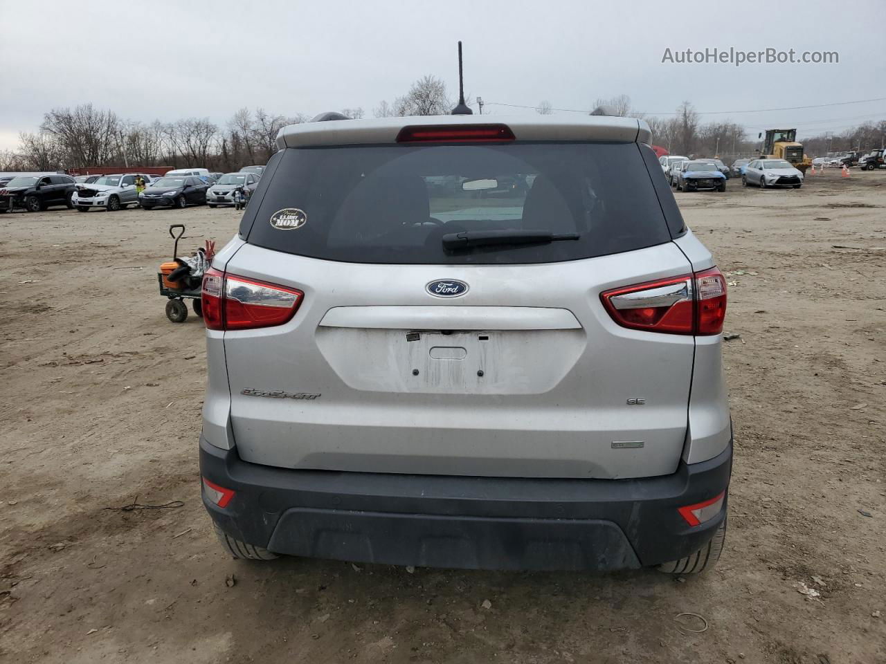 2020 Ford Ecosport Se Silver vin: MAJ3S2GE4LC352611