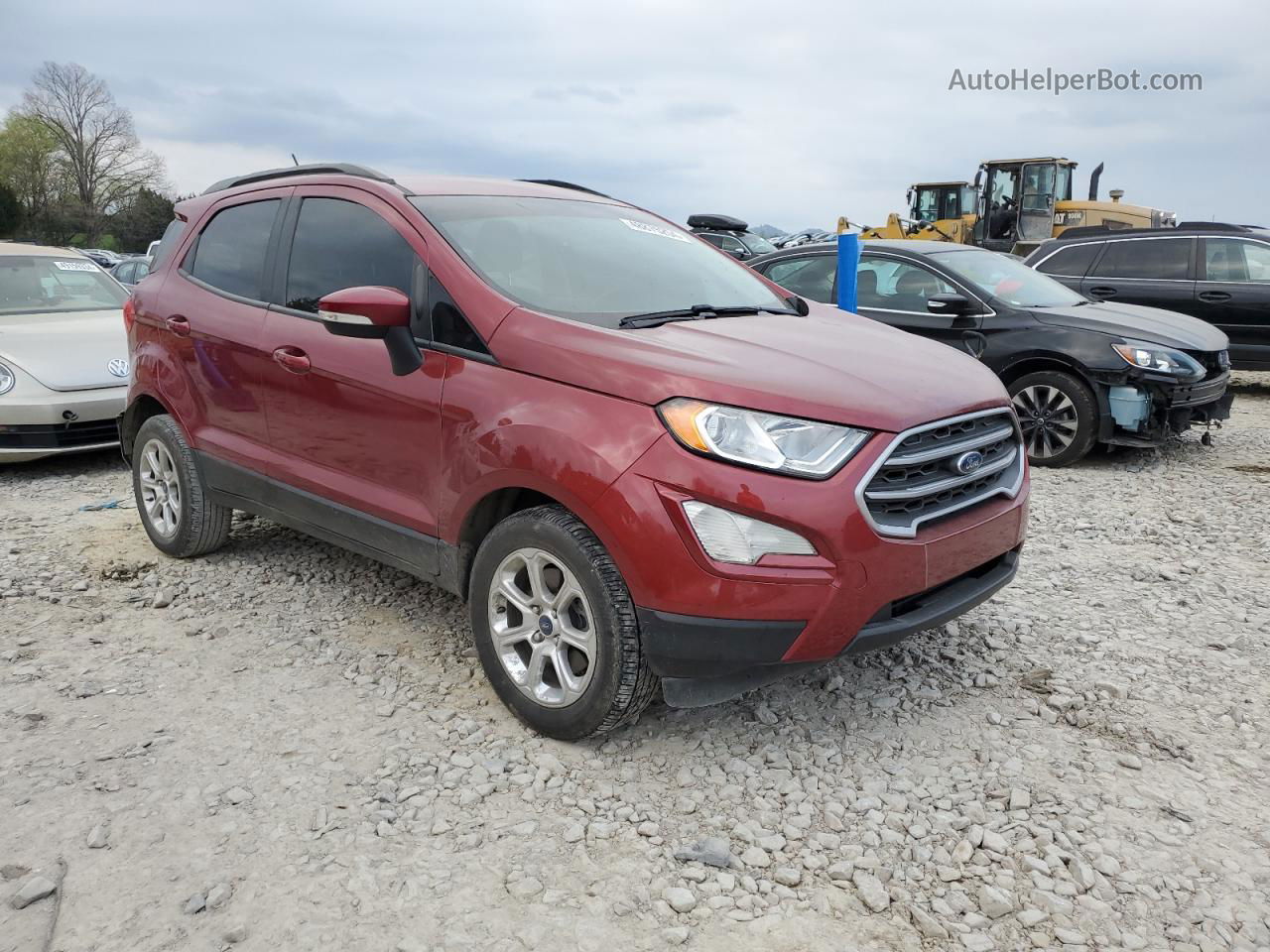 2020 Ford Ecosport Se Красный vin: MAJ3S2GE4LC362281