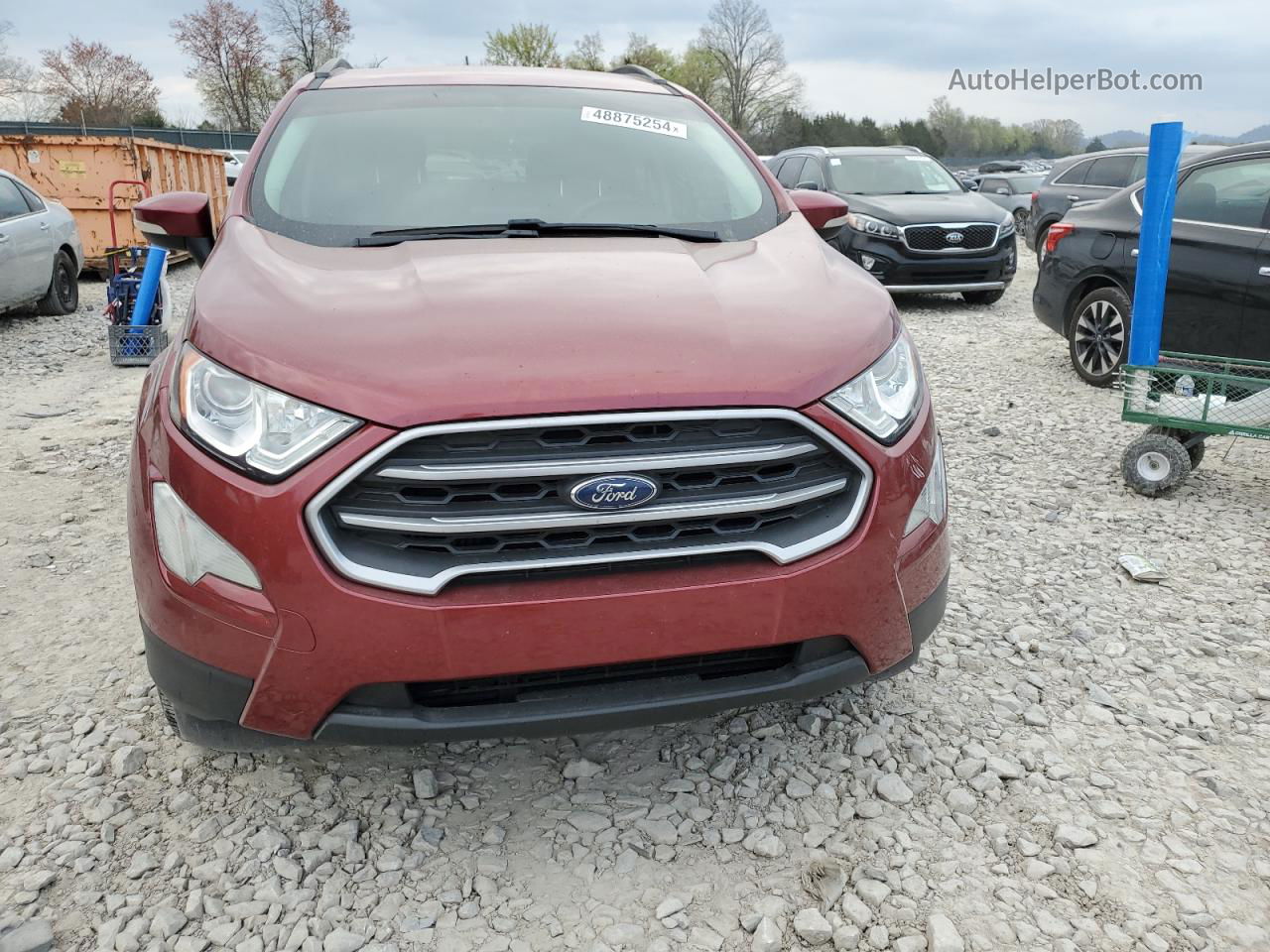 2020 Ford Ecosport Se Красный vin: MAJ3S2GE4LC362281