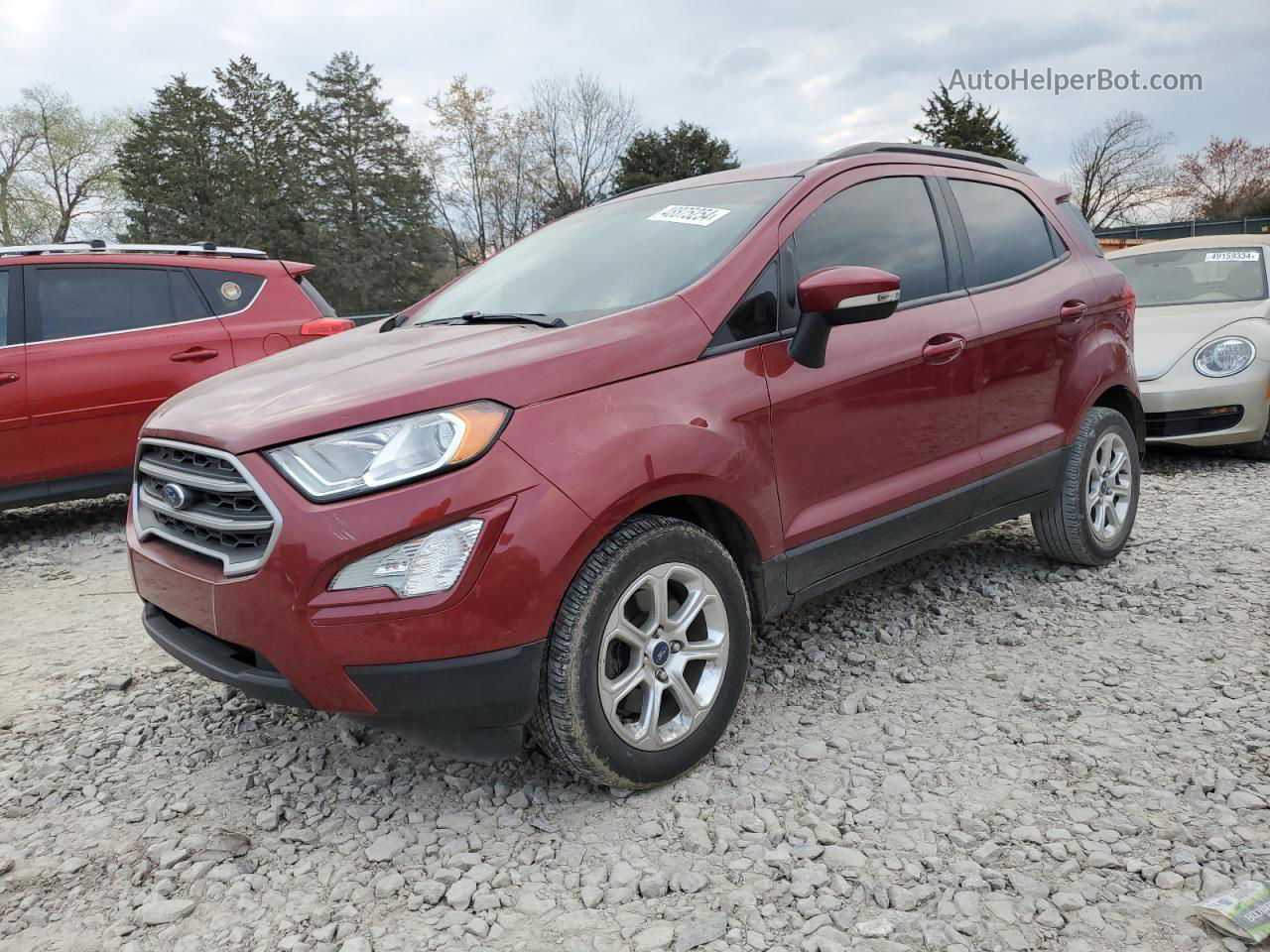 2020 Ford Ecosport Se Red vin: MAJ3S2GE4LC362281