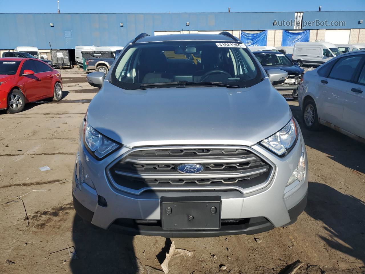 2020 Ford Ecosport Se Silver vin: MAJ3S2GE4LC376648