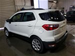 2019 Ford Ecosport Se White vin: MAJ3S2GE5KC254041