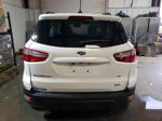 2019 Ford Ecosport Se White vin: MAJ3S2GE5KC254041