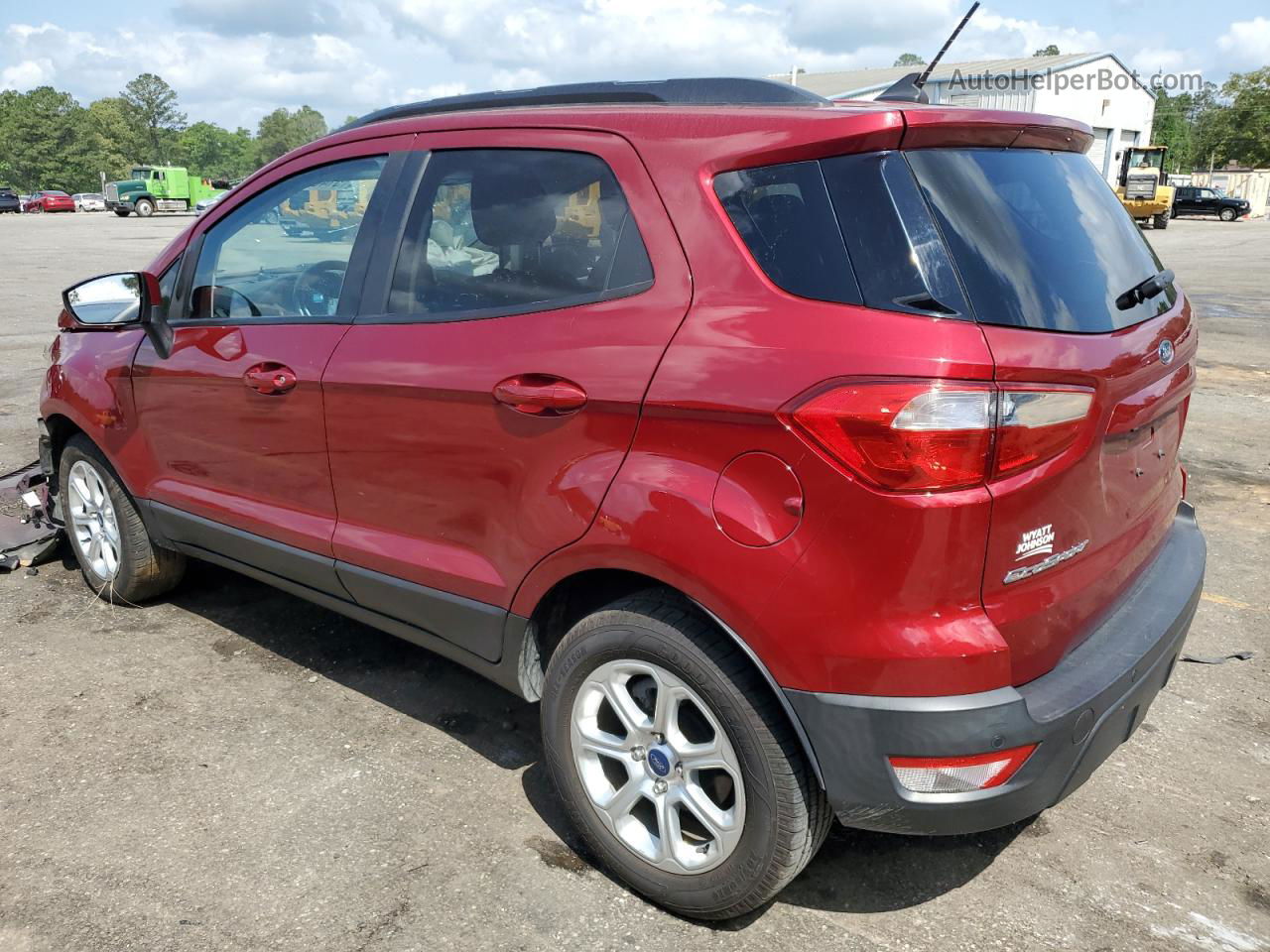 2019 Ford Ecosport Se Red vin: MAJ3S2GE5KC257960