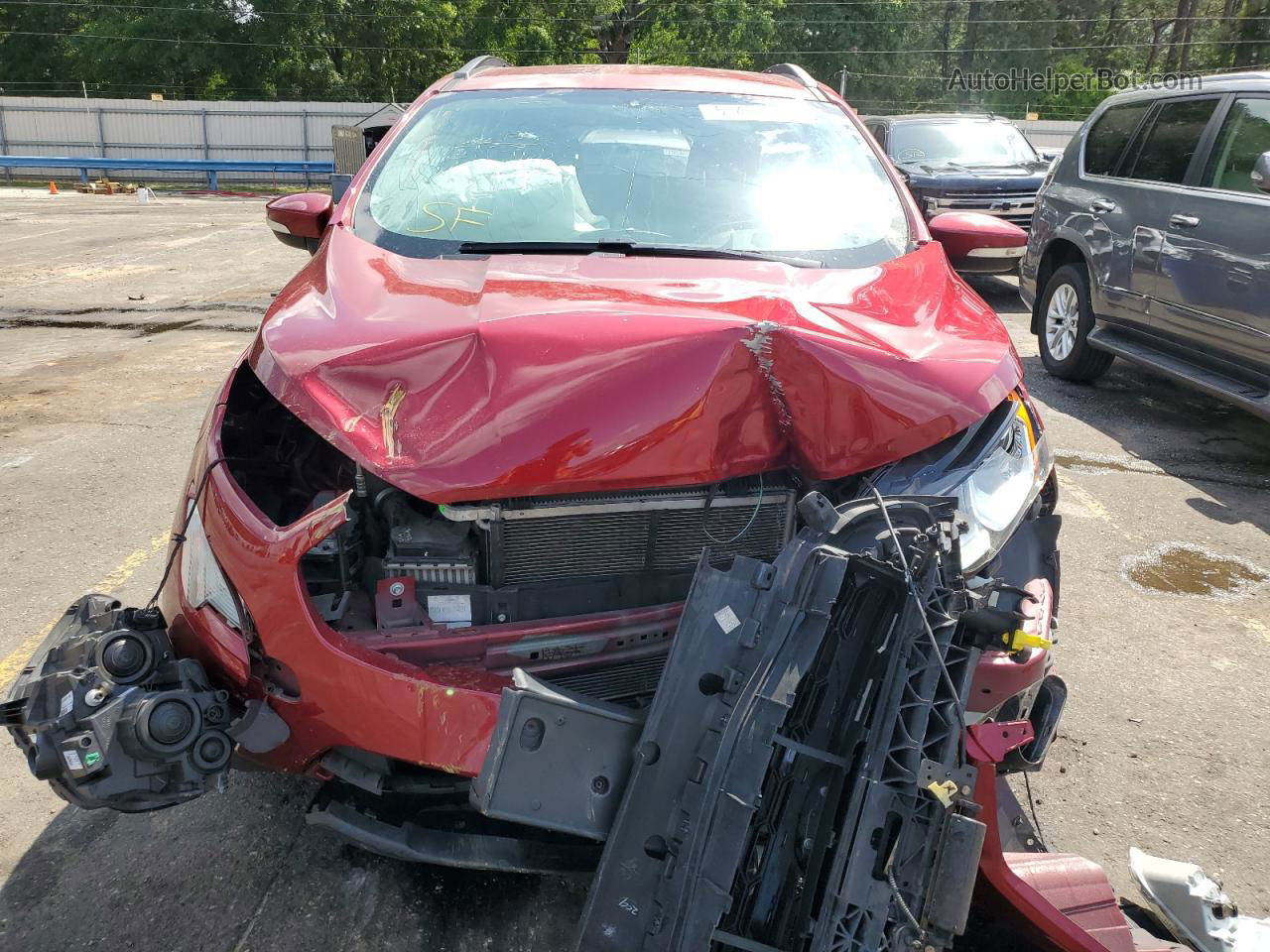 2019 Ford Ecosport Se Red vin: MAJ3S2GE5KC257960